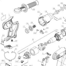 DeWalt DW006K-2 spare parts