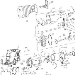 DeWalt DW008K-2 spare parts