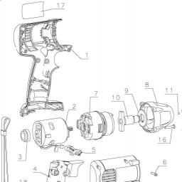 DeWalt DW052N spare parts