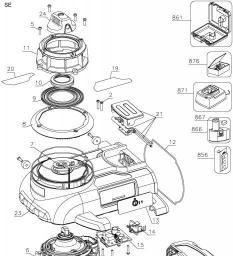 DeWalt DW078KE spare parts
