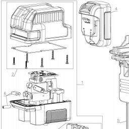 DeWalt DW0825LG spare parts