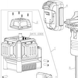 DeWalt DW089LG spare parts