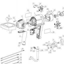 DeWalt DW130V spare parts