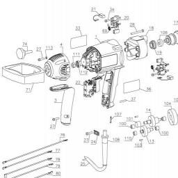 DeWalt DW130VK spare parts
