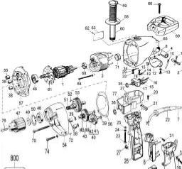 DeWalt DW132 spare parts