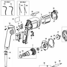 Black & Decker DW256 spare parts