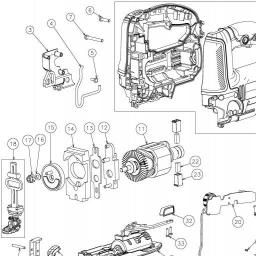 DeWalt DW300 spare parts