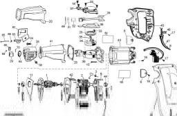 DeWalt DW303MB spare parts