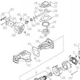 DeWalt DW303MC spare parts