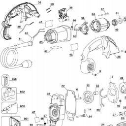 DeWalt DW317N spare parts