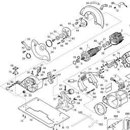 DeWalt DW364K spare parts