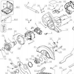 DeWalt DW368K spare parts