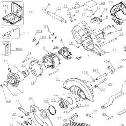 DeWalt DW369CSK spare parts