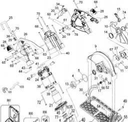 DeWalt DW378GK spare parts