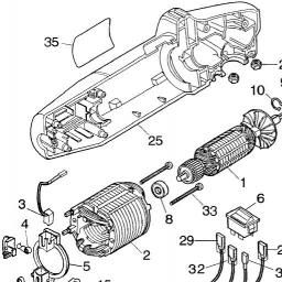 DeWalt DW400 spare parts