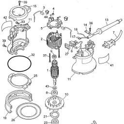 DeWalt DW420 spare parts