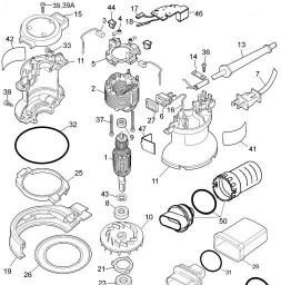 DeWalt DW421-AU spare parts