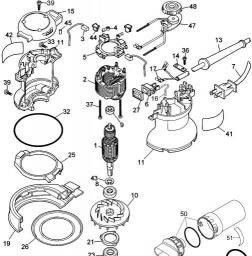 DeWalt DW423K spare parts