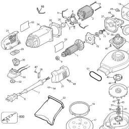 DeWalt DW443-AU spare parts