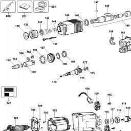 DeWalt DW562K spare parts