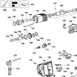 DeWalt DW565K spare parts