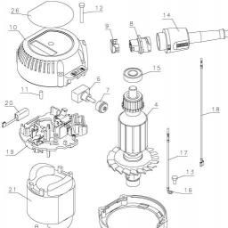 DeWalt DW616M spare parts