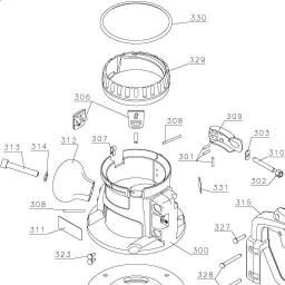 DeWalt DW6183 spare parts