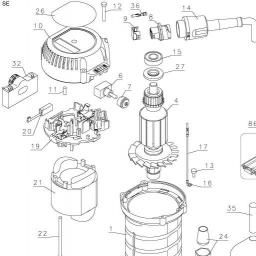 DeWalt DW618K spare parts