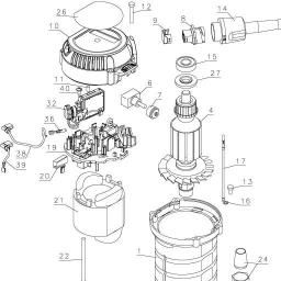 DeWalt DW618M spare parts