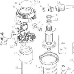 DeWalt DW618PKB spare parts