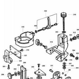 DeWalt DW6706 spare parts