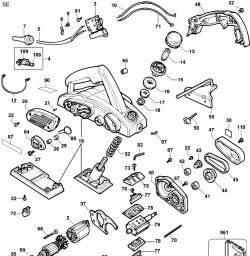 DeWalt DW680K spare parts