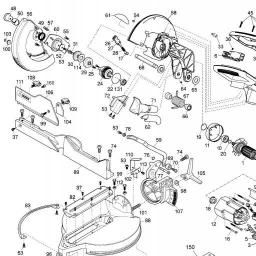 DeWalt DW705S spare parts