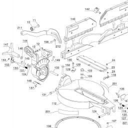 DeWalt DW716XPS spare parts