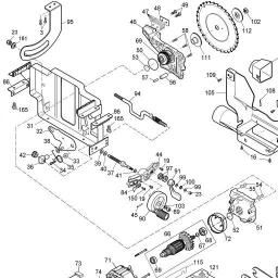 DeWalt DW744XCDN spare parts