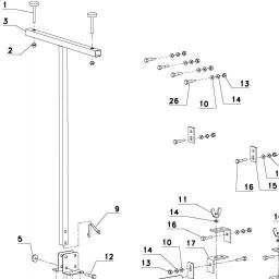 DeWalt DW7463 spare parts