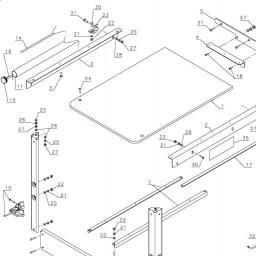 DeWalt DW7464 spare parts