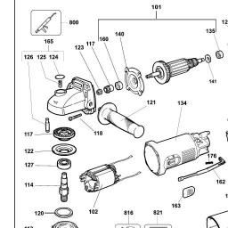 DeWalt DW820 spare parts