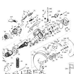 DeWalt DW872L spare parts