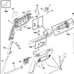 DeWalt DWD024K spare parts