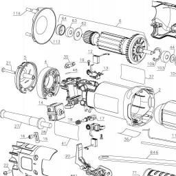 DeWalt DWE402G spare parts