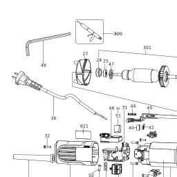DeWalt DWE4118 spare parts