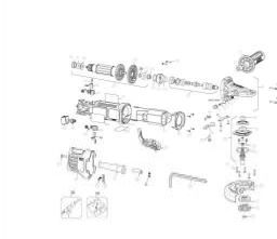 DeWalt DWE4120FN spare parts