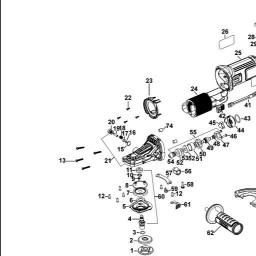 DeWalt DWE4157F spare parts