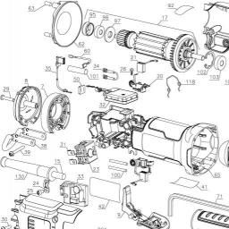 DeWalt DWE4222N spare parts