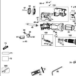 DeWalt DWE4234 spare parts