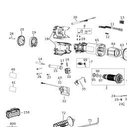 DeWalt DWE4237K spare parts
