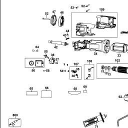 DeWalt DWE4246 spare parts
