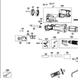 DeWalt DWE4247 spare parts