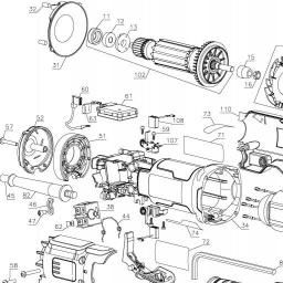 DeWalt DWE43144N spare parts